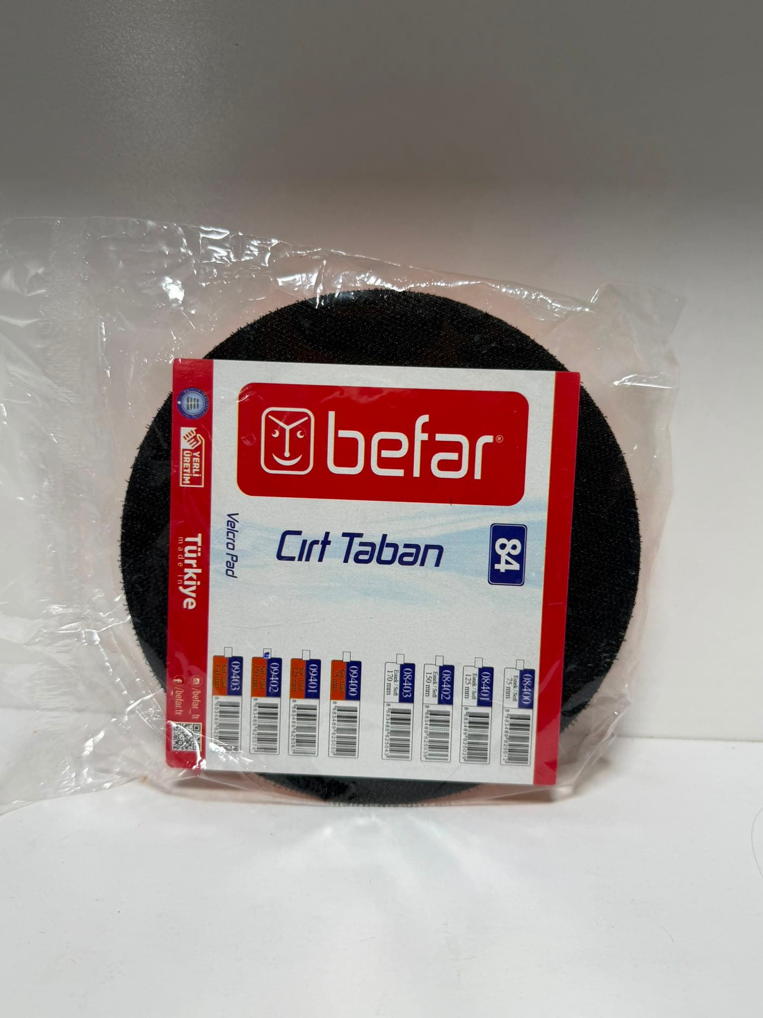 BEFAR 09402 SERT TABAN 150MM