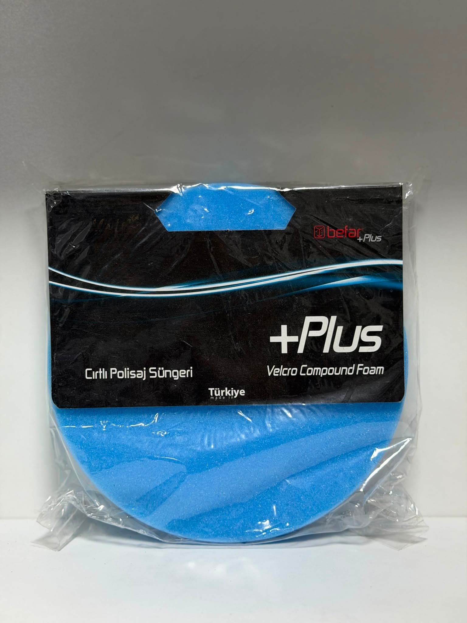 BEFAR PLUS CIRTLI HARE SÜNGERİ MAVİ 180MM