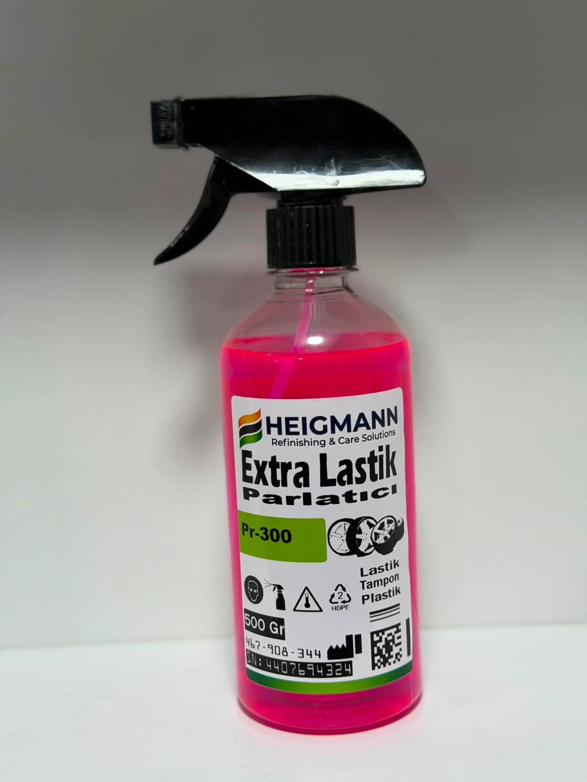 HEİGMANN EXTRA LASTİK PARLATICI 500ML